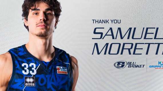 Serie B - La Blu Basket Bergamo ai saluti con Samuele Moretti