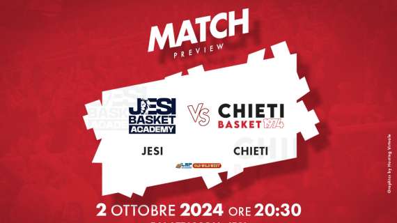 Serie B - Chieti Basket 1974 pronto alla trasferta di Jesi mercoledì