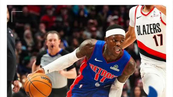 NBA - Il buon lavoro collettivo dei Pistons si guadagna il Moda Center dei Blazers