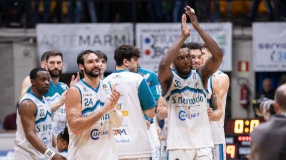 A2 - Cantù ritrova il sorriso: vittoria su Piacenza con 5 in doppia cifra di punti