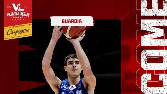 UFFICIALE LBA - Pesaro, biennale con Riccardo Visconti