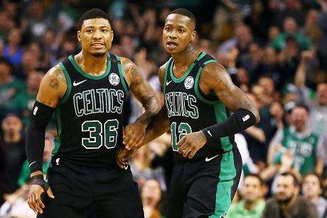 NBA Preseason - Marcus Smart si prepara ad incontrare Terry Rozier al Garden