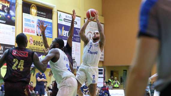 LBA - Treviso, D'Angelo Harrison al rientro nella Lake Basket Cup