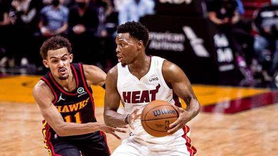 NBA - Un brutto finale a Miami piega gli Atlanta Hawks