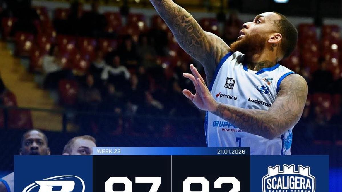 Per il Gruppo Mascio grande vittoria all'overtime sulla Tezenis Verona