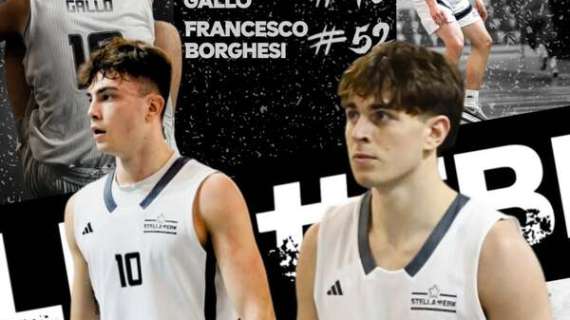Serie B - Stella EBK Roma: Gallo e Borghesi, altre due conferme