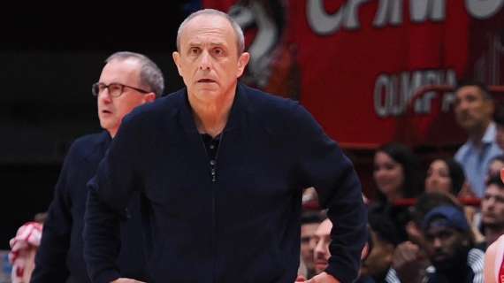 LBA - Ettore Messina: "Impressione che la terna non fosse nella sua migliore serata"