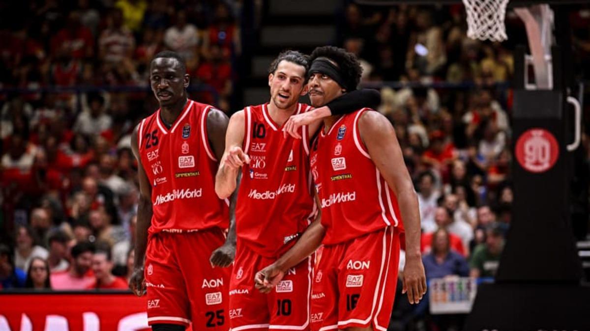 Olimpia Milano, I 62 punti segnati nel primo tempo in Gara 2 sono il terzo miglior dato nella storia delle LBA Finals