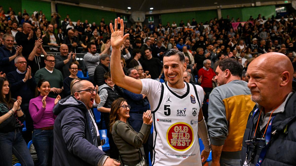 Udine, Alibegovic: "Battere l'Olimpia Milano è stato incredibile"