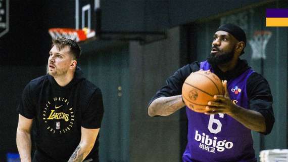 NBA - Lakers, Luka Doncic atteso all'esordio contro i Jazz insieme a LeBron