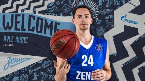 UFFICIALE EL - Kyle Kuric lascia il Barcelona e approda allo Zenit