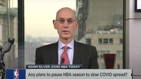 NBA, Silver sui casi di Covid-19: "Non c'è logica per fermarsi ora"