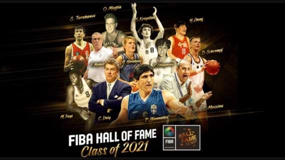 FIBA Hall of Fame, ecco le classi 2020 e 2021 con la cerimonia virtuale