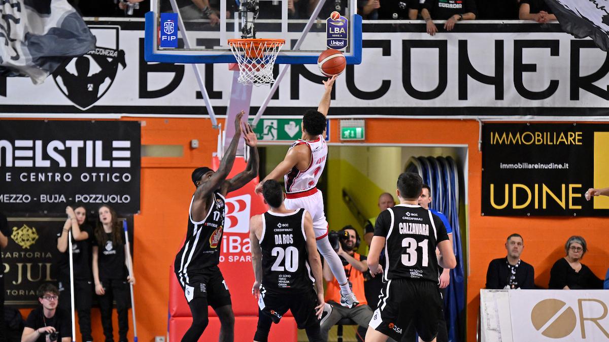 Reggio Emilia coglie a Udine la prima vittoria esterna stagionale: gli highlights