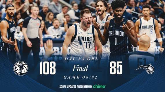 NBA - Orlando Magic travolti a Dallas dai Mavericks di Doncic