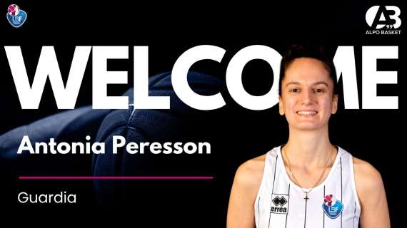 A2 F - Antonia Peresson è una nuova giocatrice dell’Ecodent Alpo Basket