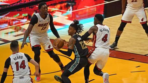 NBA - I Memphis Grizzlies si fanno strada sul campo dei Miami Heat