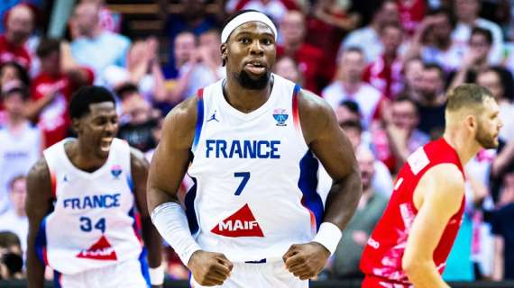 Un maxi Yabusele (36 punti) guida la riscossa della Francia sulla Polonia
