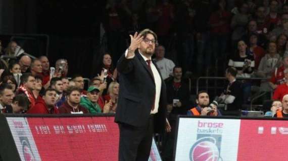 EuroLeague - Trinchieri: "Scuse e spiegazioni sono per perdenti"