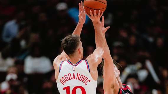 NBA - Bogdan Bogdanovic, felice di essere ai Los Angeles Clippers