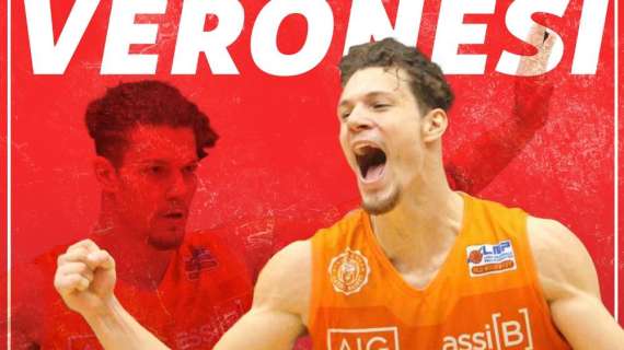 A2 - Stings Mantova, firmato l'esterno Giovanni Veronesi