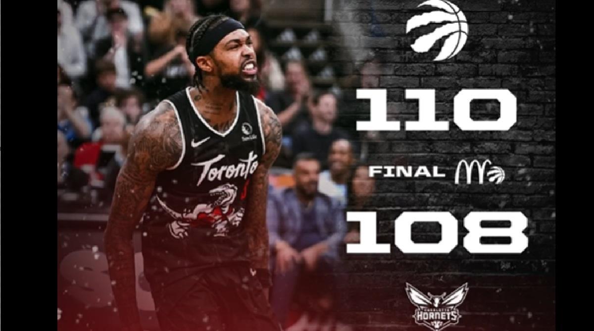 Raptors regolano gli Hornets: RJ Barrett decide nel finale, Ingram protagonista