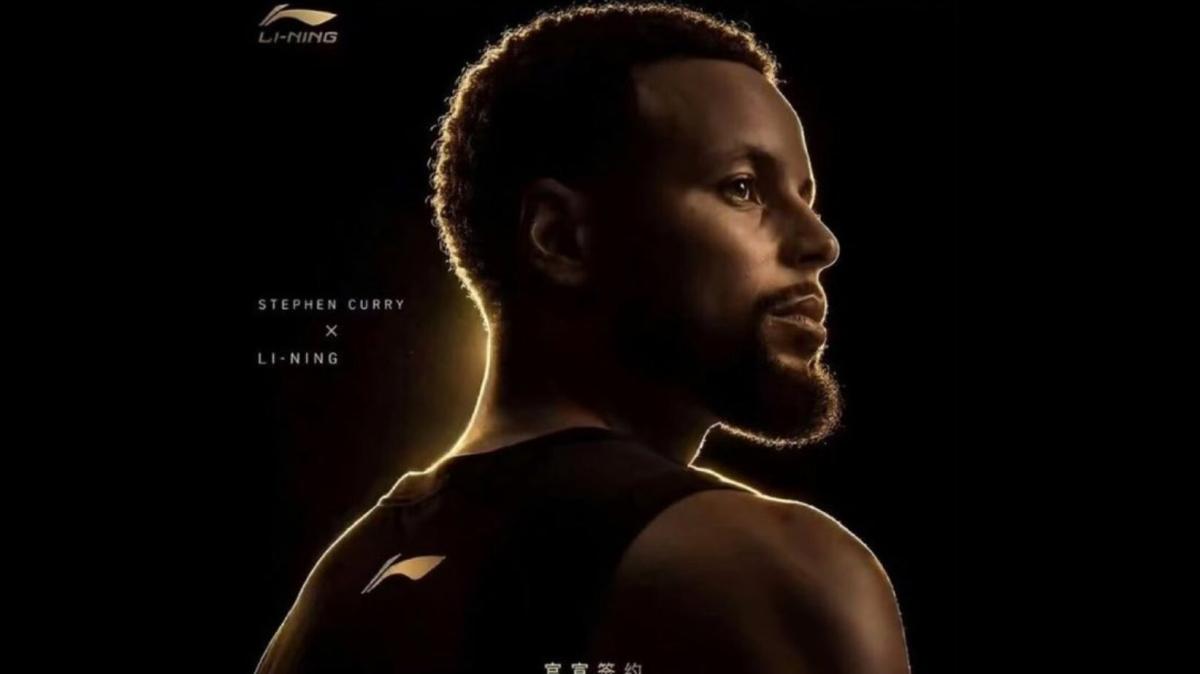 Stephen Curry si lega a Li-Ning dopo la separazione da Under Armour