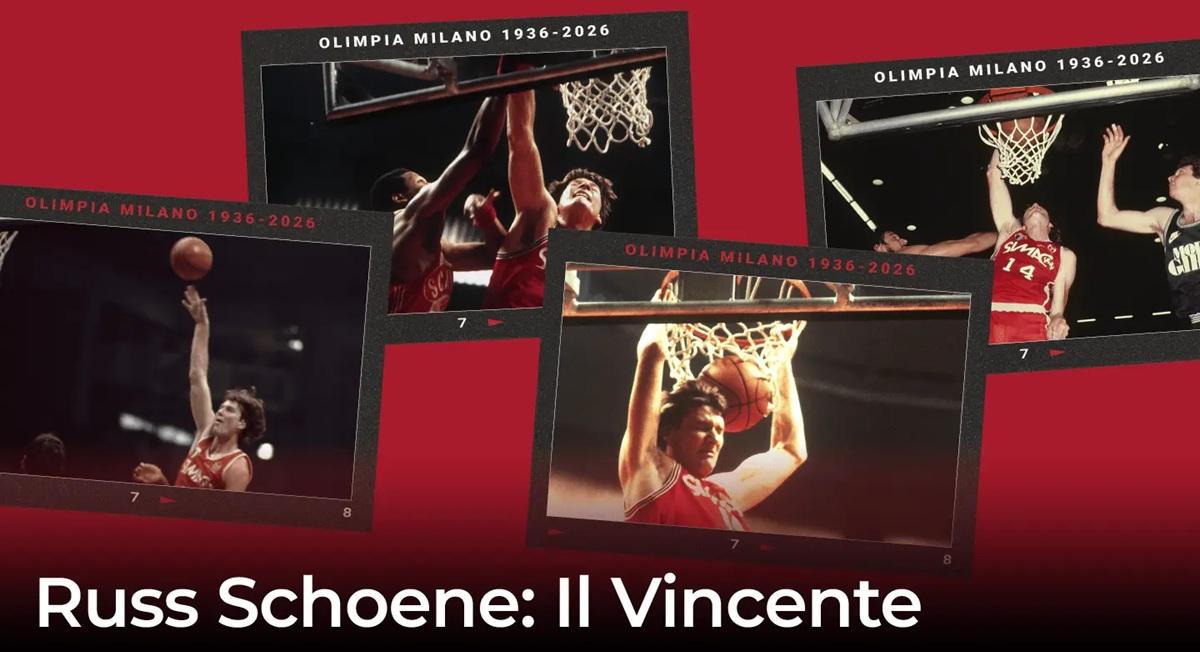 Russ Schoene, un vincente in maglia Olimpia Milano negli anni '80