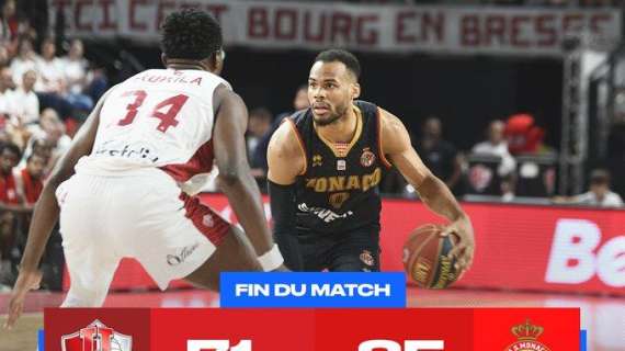 LNB - Il Monaco completa lo sweep sul Bourg-en-Bresse e va in finale