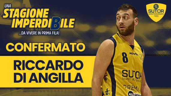 Serie B - Di Angilla: un altro anno alla Sutor Montegranaro 