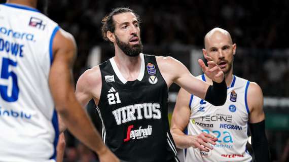 Brescia avanti a Bologna, 41-45: il tabellino all'intervallo