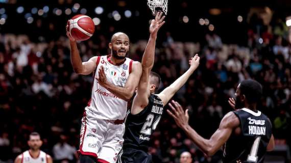 Olimpia, Bolmaro e Shields: «Siamo stati solidi per tutta la partita»