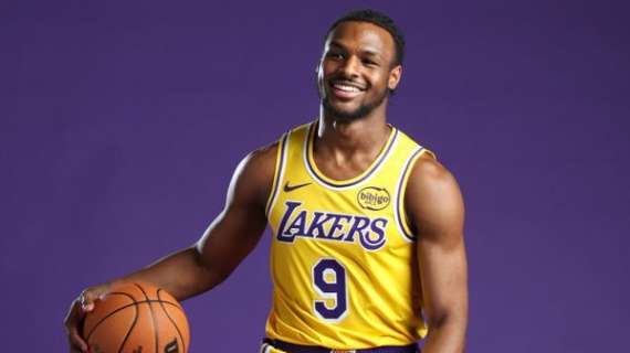 NBA - I Lakers vanno in tour e affidano Bronny James alla G-League