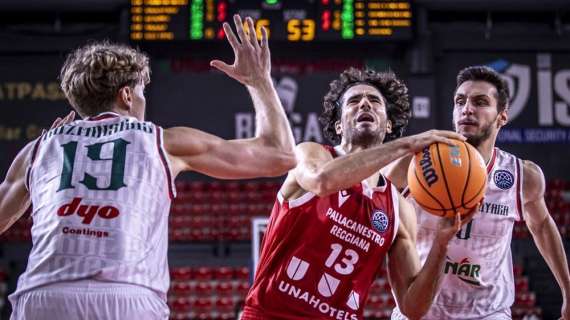 LIVE BCL -  Reggio fa passi in avanti ma non completa l'impresa, in Turchia vince il Pinar