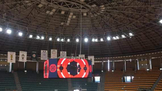 Bologna, il PalaDozza pronto a diventare "salotto del basket" con il nuovo cubo