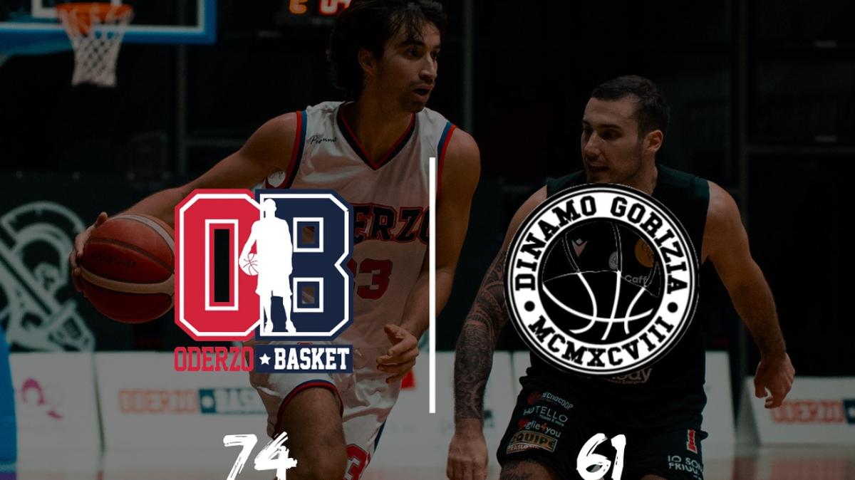 Serie B - Nel Palaopitergium sold-out Oderzo supera la Dinamo Gorizia