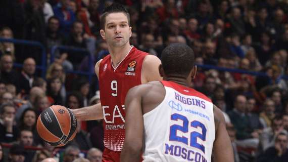 EuroLeague - Piange la classifica dell'Olimpia Milano