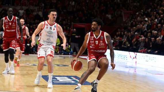 LIVE LBA - Olimpia Milano, Brooks e le triple stendono una cortissima Pistoia