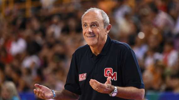 LBA - Ettore Messina: «In preseason comincio dalle basi. Supercoppa? Massima concentrazione»