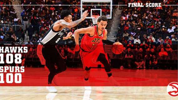 NBA - Trae Young guida gli Hawks al successo sugli Spurs