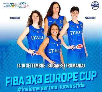Italia - FIBA 3x3 Europe Cup 2018, a Bucarest dal 14 al 16 settembre