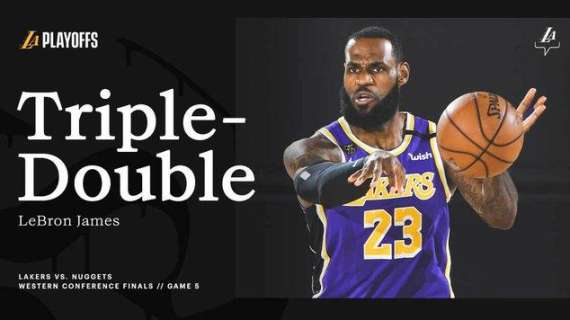 NBA - Lakers, il Re della notte è sempre LeBron James