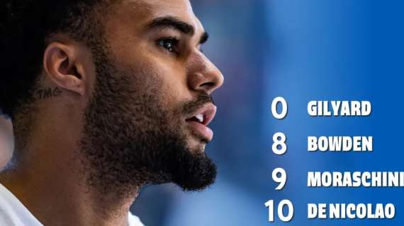 Cantù, i numeri di maglia del 2025/26: ci sono delle novità