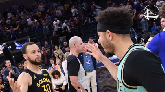 NBA - I Warriors infliggono un altro mega scarto agli Hornets