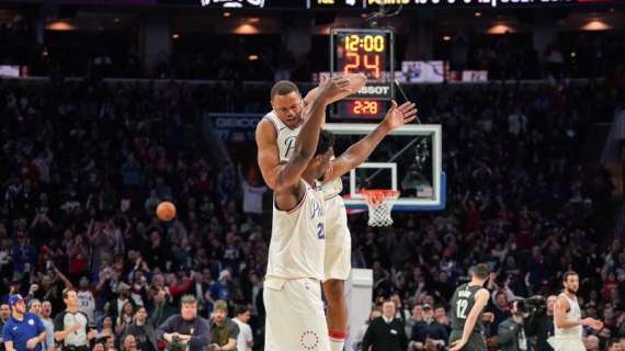 NBA - Nets tenaci, ma il compleanno di Embiid è salvo nelle battute finali