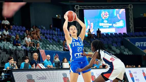 Eurobasket U16F: l'Italia supera la Francia e giocherà per il Mondiale