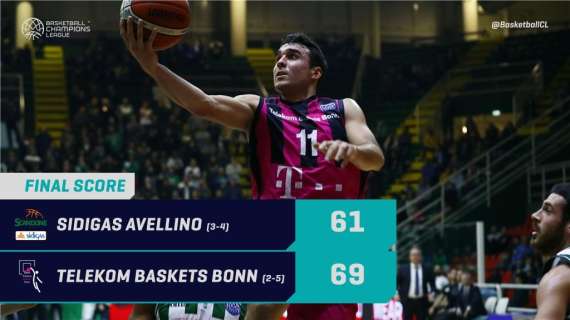 Sidigas Avellino v Telekom Baskets Bonn - Highlights - Basketball Champions League