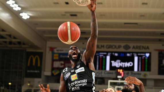 LBA - Aquila Trento, Williams: "Difesa e attenzione ci daranno i playoff"