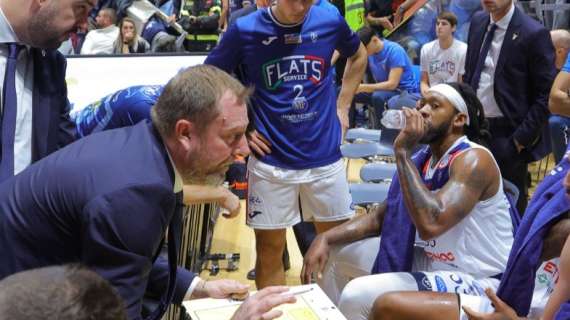 A2 - Fortitudo, Cagnardi: «Vittoria importante. Menalo? Bravi a convincerlo»