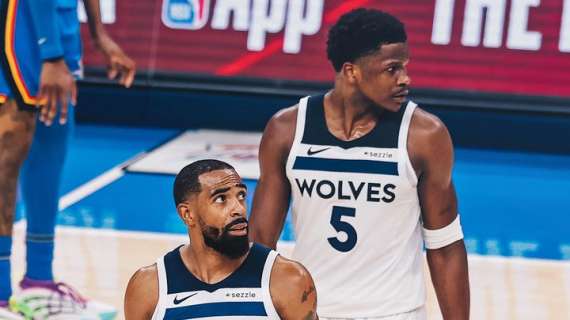 NBA - Nella sconfitta Anthony Edwards è più deluso per Mike Conley che abbattuto